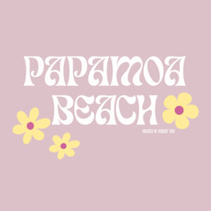 Flower child Papamoa Beach - C-Force Kids Unisex Classic Tee Design