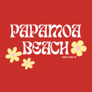 Flower Child Papamoa Beach - AS Colour Kids Supply Hoodie Design