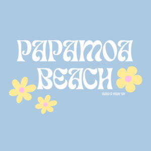 Flower Child Papamoa Beach - Cloke Women's Standard Crew Neck Sweat Design
