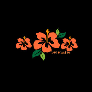 Hibiscus Trio - AS Colour Womens Upside Tank Design