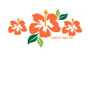 Hibiscus Trio - AS Colour Womens Mali Tee Design