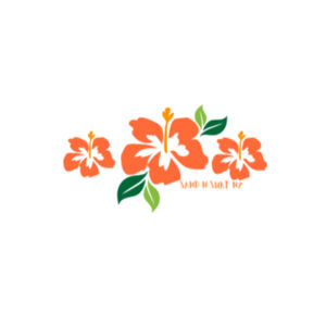 Hibiscus Trio  - Coaster - Square Hardboard Design