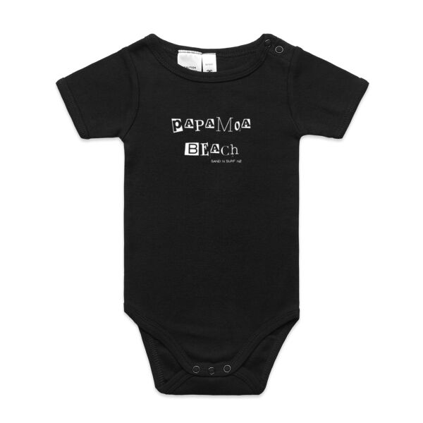 Random Papamoa Beach - AS Colour Organic Infant Mini-Me One-Piece Thumbnail
