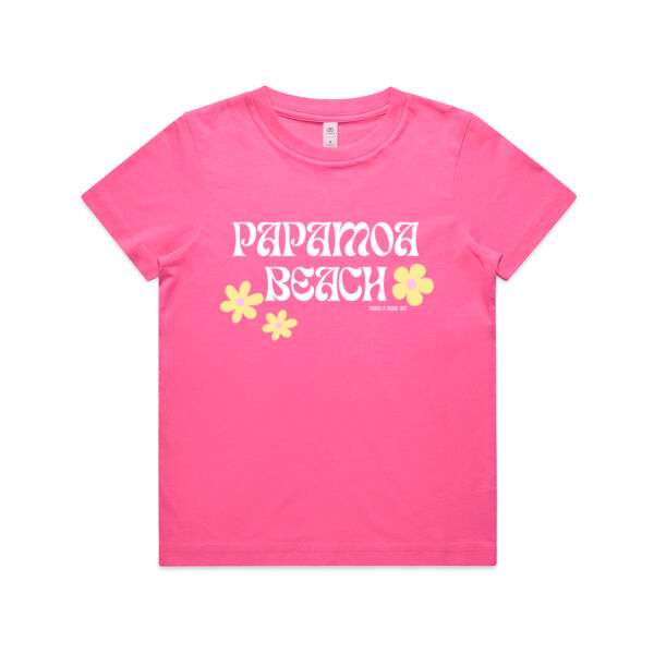Flower Child Papamoa Beach - AS Colour Kids Youth T shirt Thumbnail