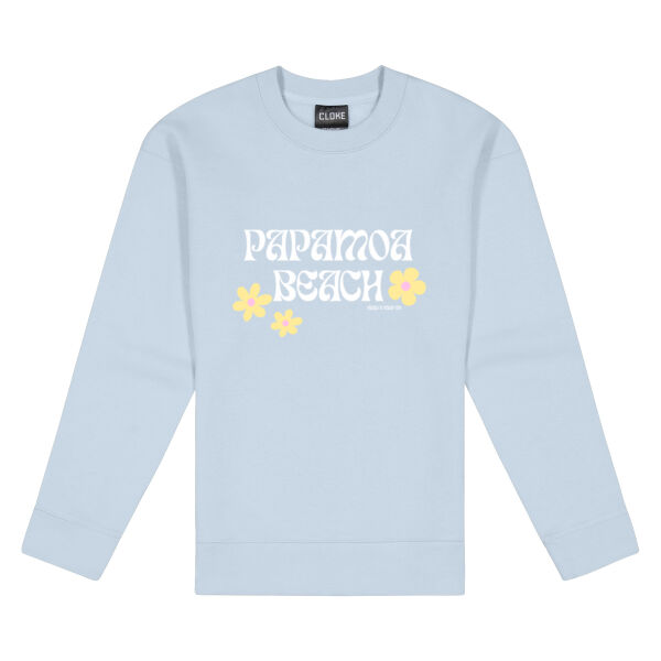 Flower Child Papamoa Beach - Cloke Women's Standard Crew Neck Sweat Thumbnail