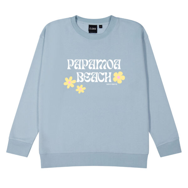 Flower Child Papamoa Beach - Cloke Women's Standard Crew Neck Sweat Thumbnail