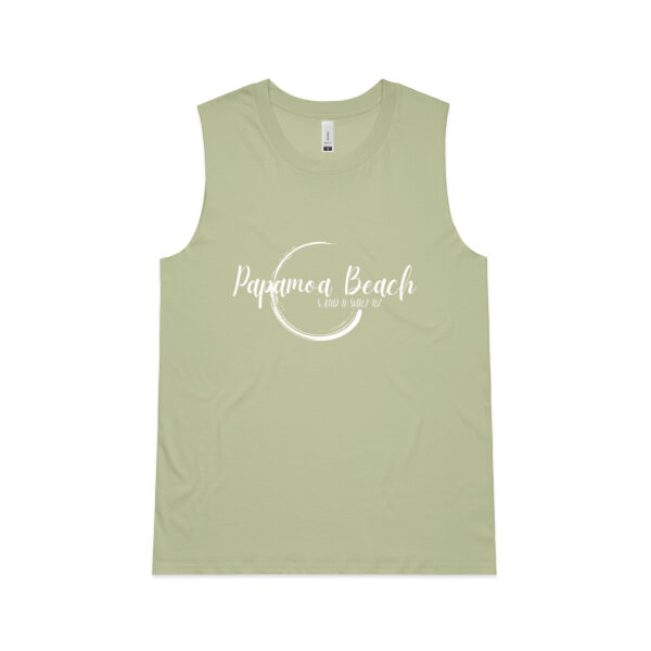 Dbl broken circle PB - AS Colour Womens Upside Tank Thumbnail
