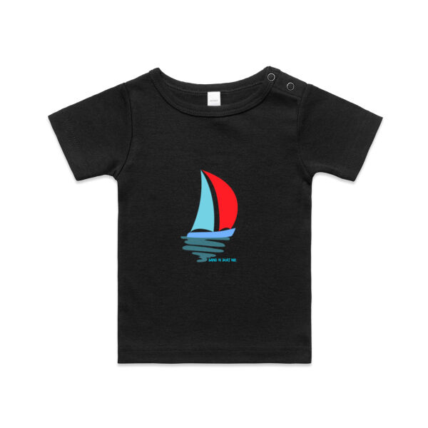 Little yacht - AS Colour Organic Infant Wee Tee Thumbnail