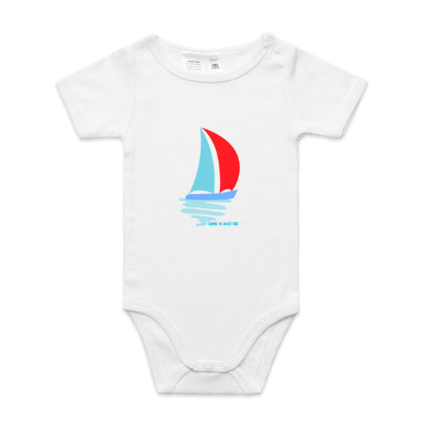 Little yacht - AS Colour Organic Infant Mini-Me One-Piece Thumbnail