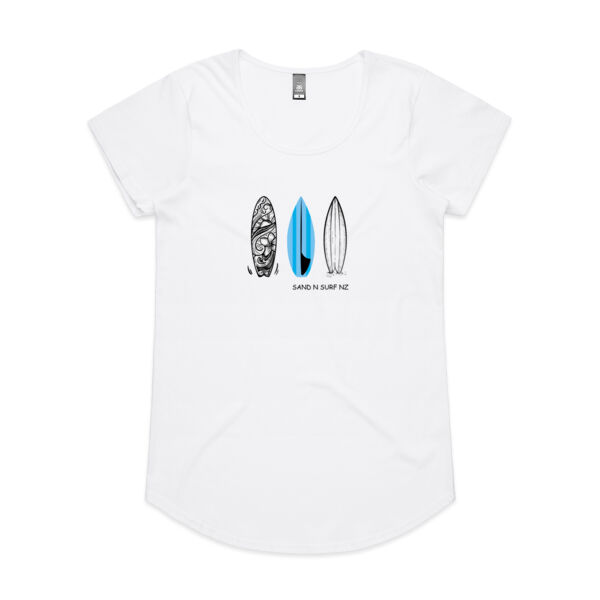 Three boards - AS Colour Womens Mali Tee Thumbnail