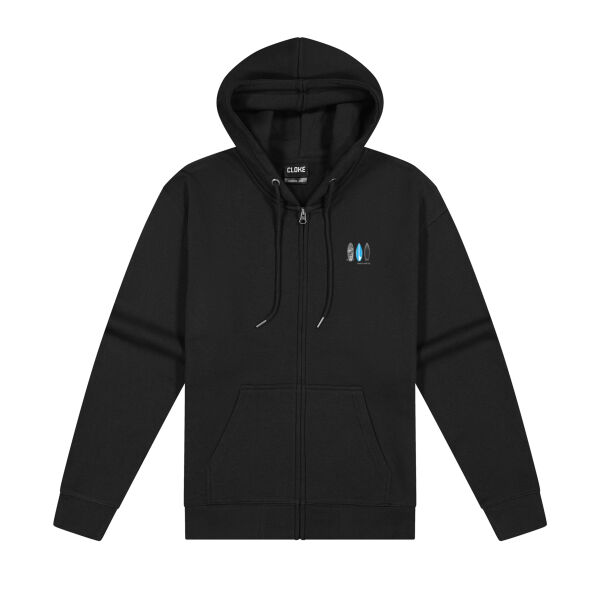 Three boards - Cloke Womens Campfire Zip Hoodie V2 Thumbnail