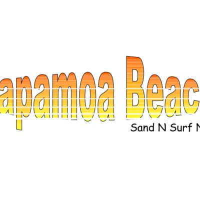 Papamoa Beach Orange Fade Thumbnail